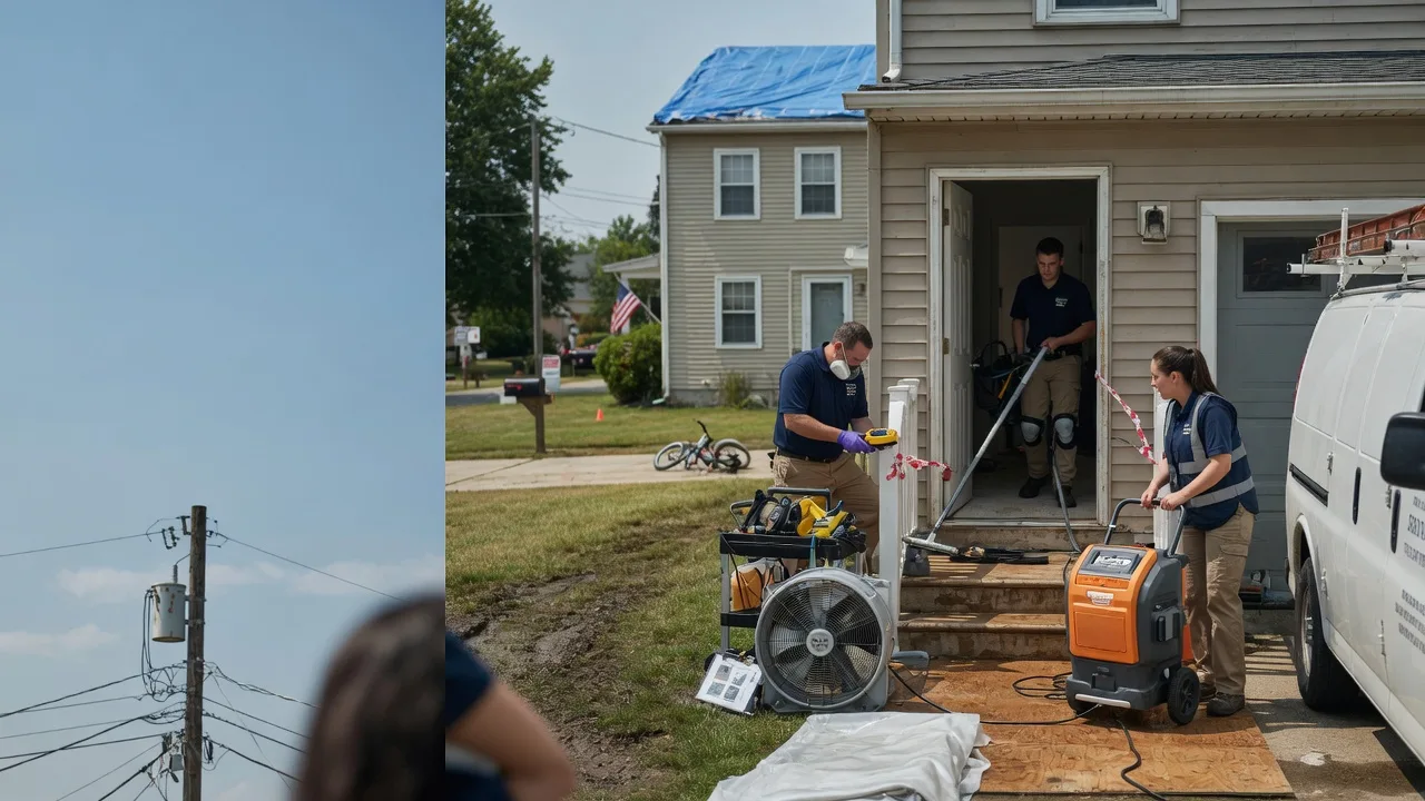 Water Damage Repair in Wapwallopen, PA near me